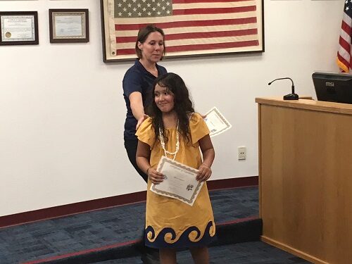 sacaton-student-presents-to-governing-board-500