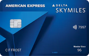 Delta Sky Miles Blue American Express Card