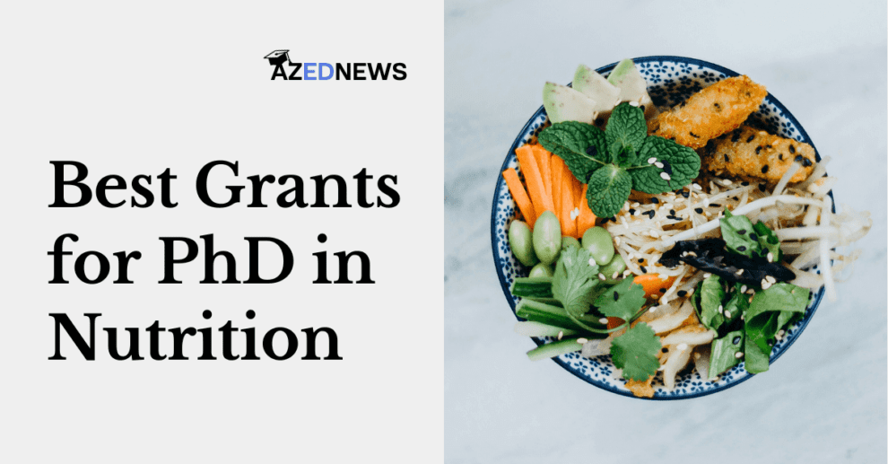 Best Grants for PhD in Nutrition