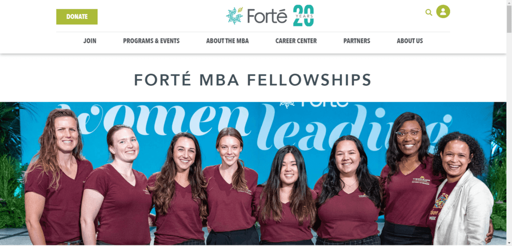 Forte Foundation Fellowships