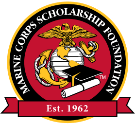 The Marine Corps Scholarship logo