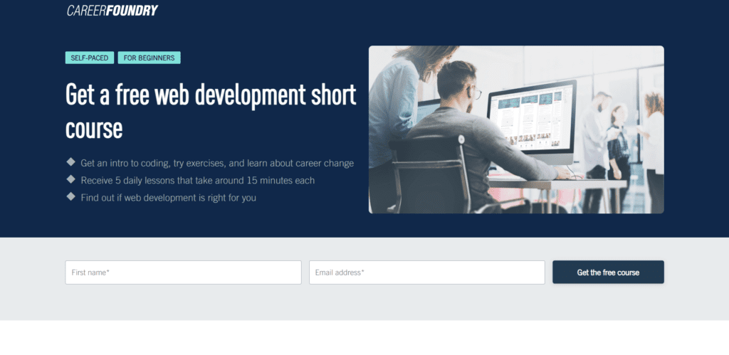 CareerFoundry Web Development Short Course