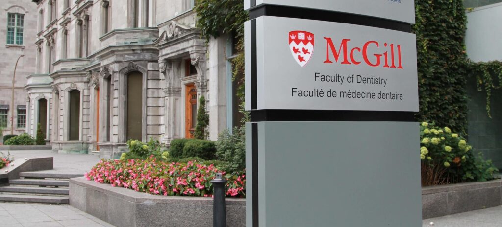 McGill University Faculty of Dental Medicine and Oral Health Sciences