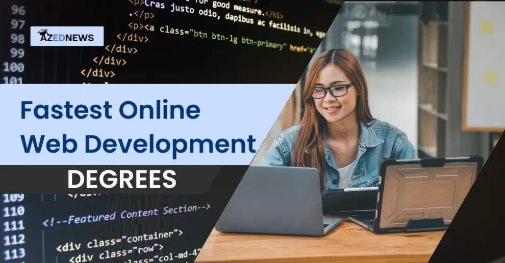 Fastest Online Web Development Degrees