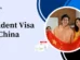 Student Visa for China