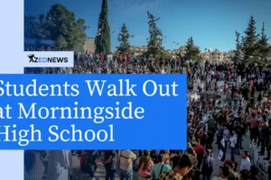Students Walk Out at Morningside High School