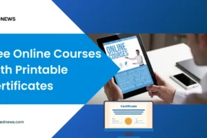Free Online Courses With Printable Certificates