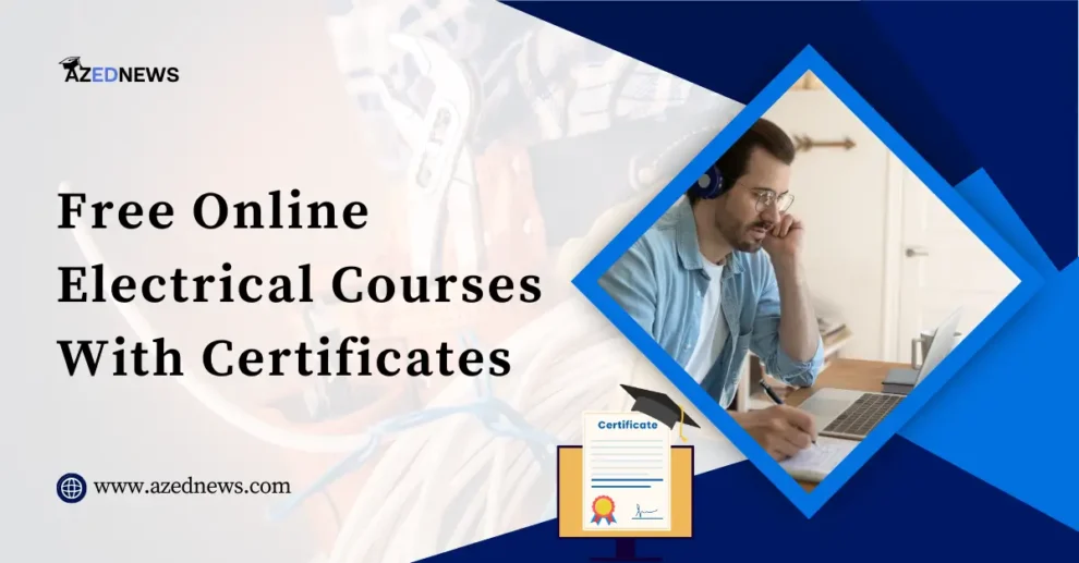 Free Online Electrical Courses With Certificates