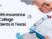 Health Insurance for College Students in Texas