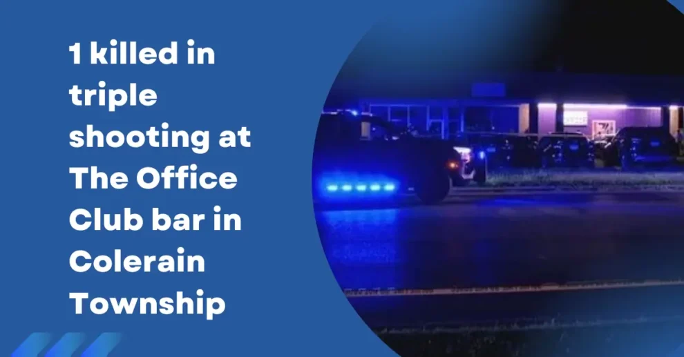 1 killed in triple shooting at The Office Club bar in Colerain Township