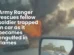 Army Ranger rescues fellow soldier trapped in car as it becomes engulfed in flames