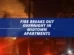 Fire breaks out overnight in Midtown apartments