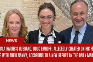 Kamala Harris's husband, Doug Emhoff, allegedly cheated on his first wife with their nanny, according to a new report by the Daily Mail