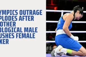 Olympics Outrage Explodes After ANOTHER Biological Male Crushes Female Boxer