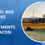 School bus crashes into apartments on Macon