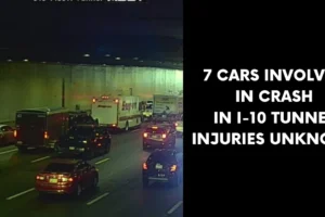 7 cars involved in crash in I 10 tunnel injuries unknown