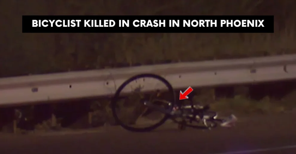 Bicyclist killed in crash in north Phoenix