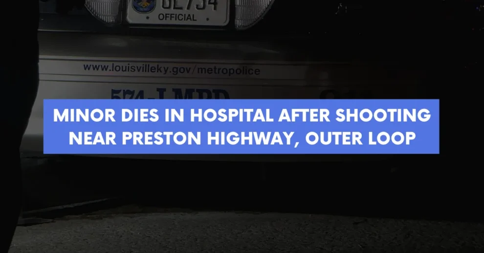 Minor dies in hospital after shooting near Preston Highway Outer Loop