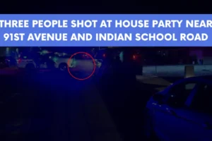 Three people shot at house party near 91st Avenue and Indian School Road