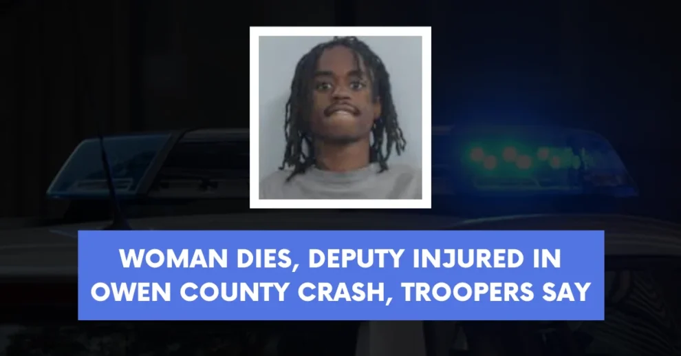 Woman dies deputy injured in Owen County crash troopers say