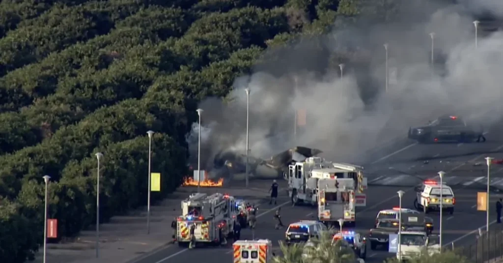 Five dead after plane crash near Falcon Field in Mesa