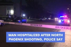 Man hospitalized after north Phoenix shooting police say