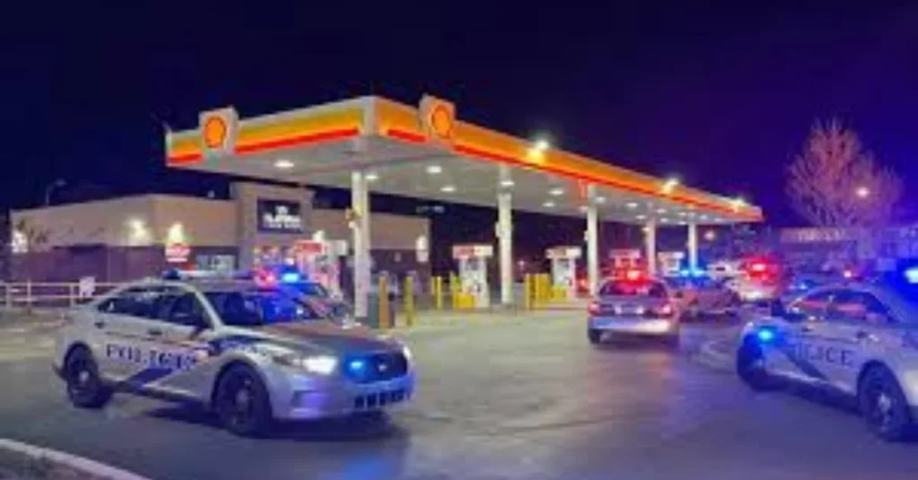 Man shot in head near Russell neighborhood gas station